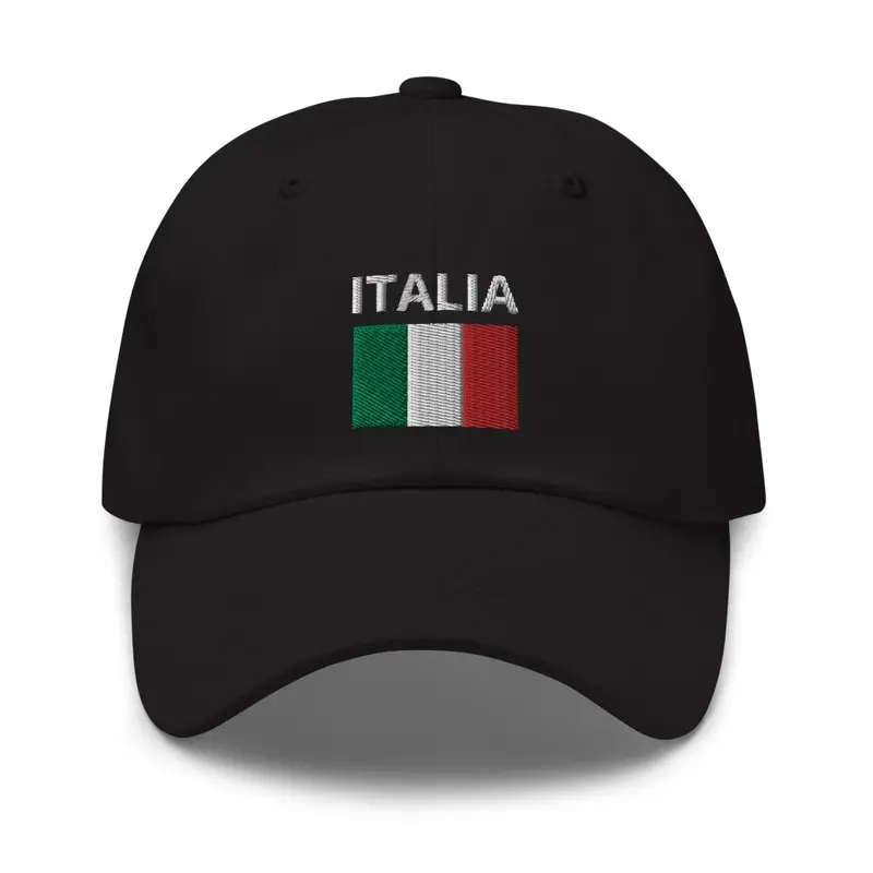 Cappello Italia ricamato