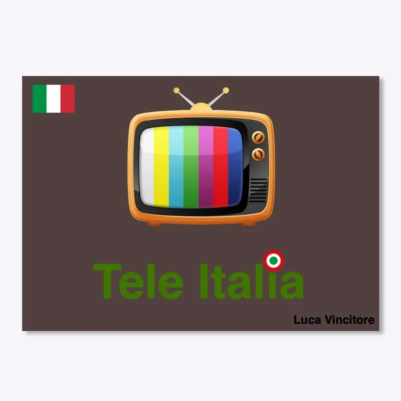 Adesivo Tele Italia