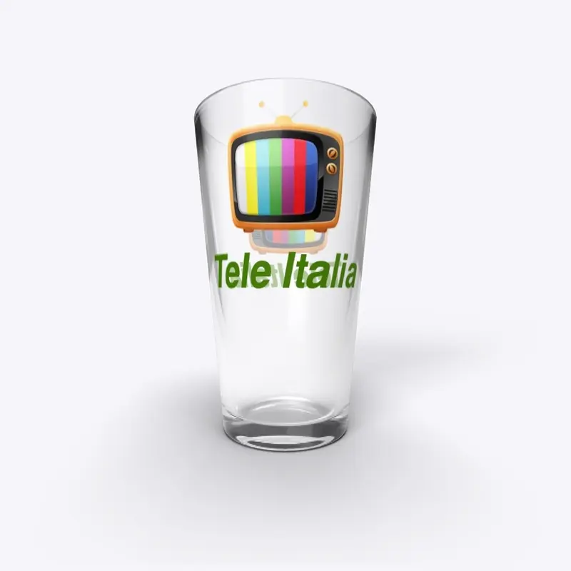 Bicchiere Tele Italia